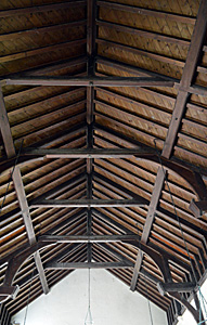 The nave roof July 2015